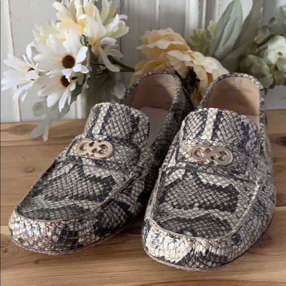 Cole Haan Shoes - Cole Haan Trillby drivers snake skin leather
